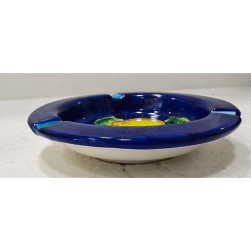 Ashtray and Favour in Vietri Ceramics. Hand-Painted