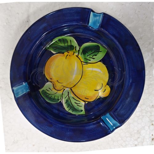Ashtray and Favour in Vietri Ceramics. Hand-Painted 2