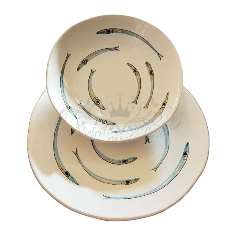 Assiette. Collection Sardines. Forme...