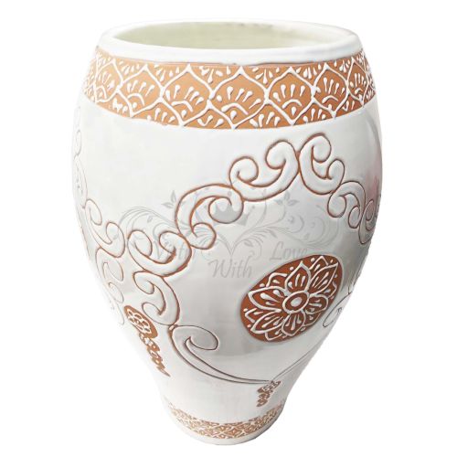 Umbrella stand. Inlay technique. Vietri ceramics.... 2