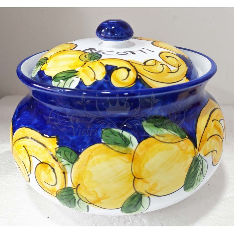 Keksdose. Barock- und Zitronen-Kollektion....