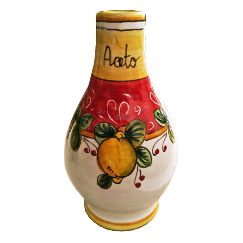 Oliera. Acetiera. Bottiglia olio aceto con...
