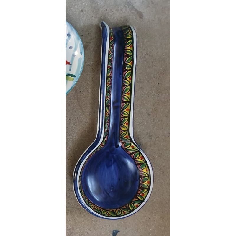 Spoon rest ROMA geometric line blue....
