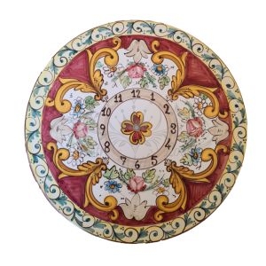 Orologio da tavolo - Arte in Ceramica Vietrese