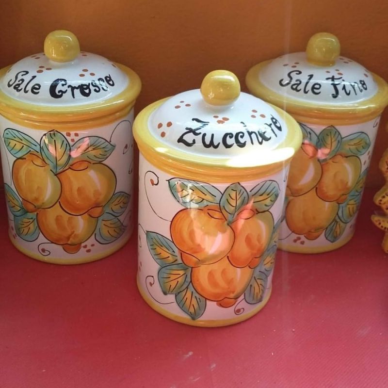 Customizable Jar. Lemon Collection. Vietri...