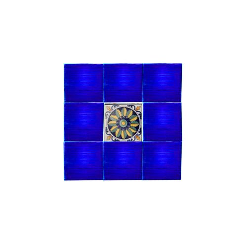 Azulejos - azulejos cuadrados en ceramica vietrese pintados a mano.