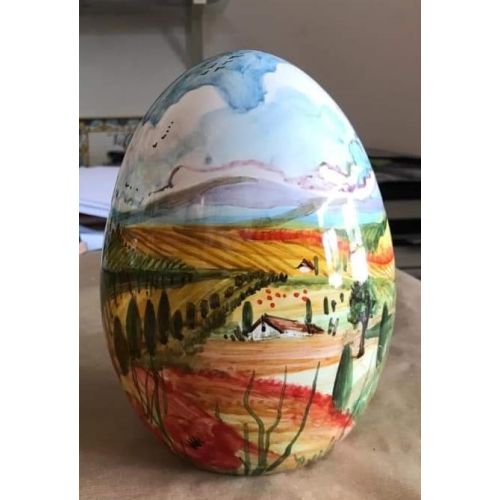 Sammelbare Ostereier. aus Vietri-Keramik. Handgemalt