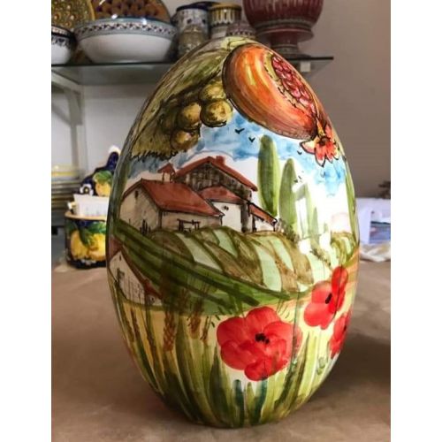 Sammelbare Ostereier. aus Vietri-Keramik. Handgemalt 2