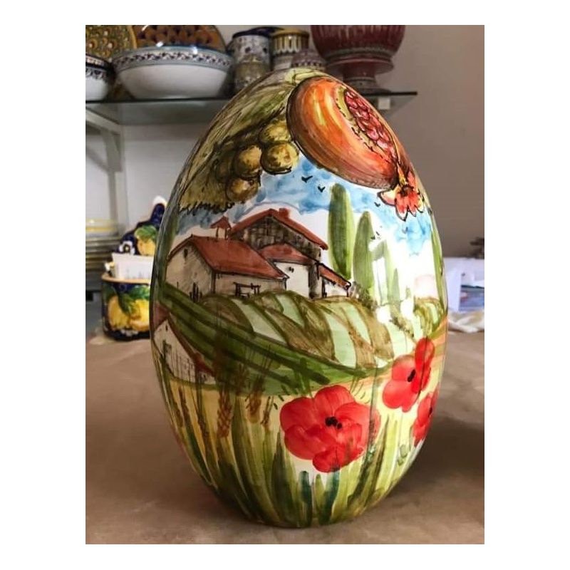 Sammelbare Ostereier. aus Vietri-Keramik....