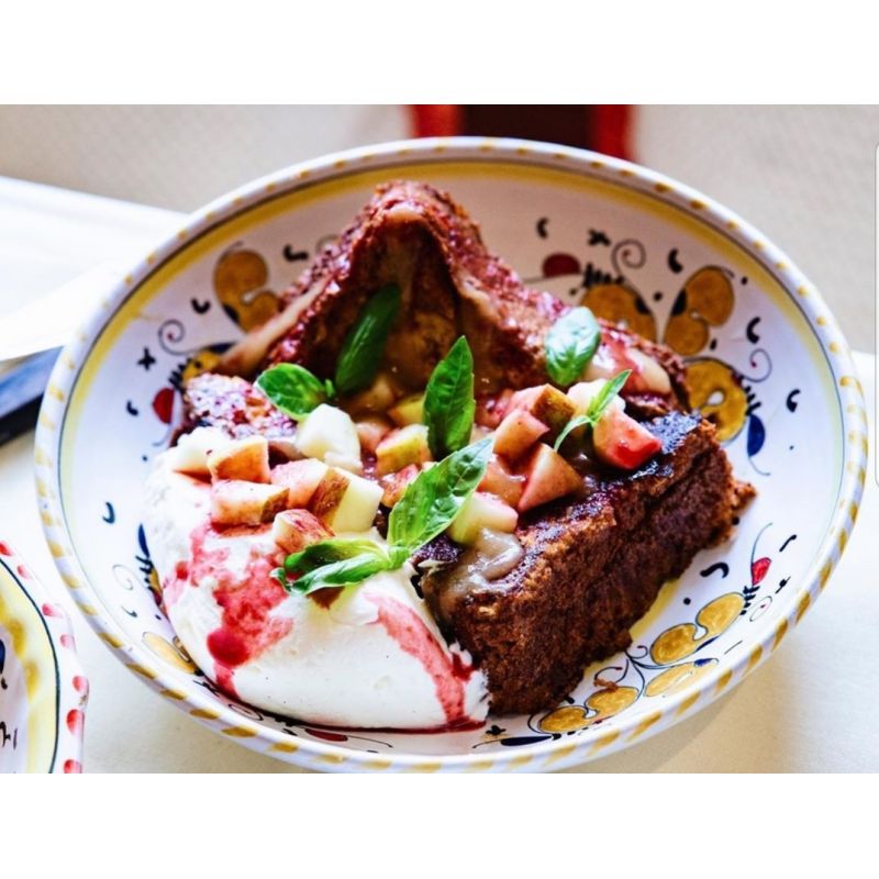 Big Mama Restaurant Line–Vietri Ceramics. Essgeschirr Suppenteller Dessert-/Obstteller Platzteller und Servierplatten erhältlich