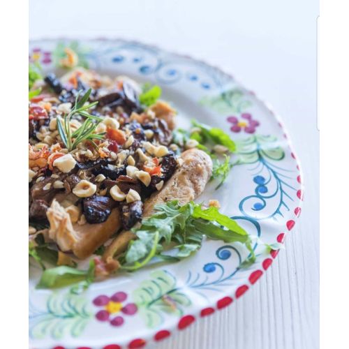 Restaurant Line–Vietri Ceramics. Essgeschirr Suppenteller Dessert-/Obstteller Platzteller und Servierplatten erhältlich