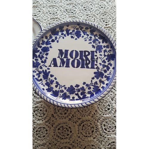 Restaurant Line–Vietri Ceramics. Essgeschirr Suppenteller Dessert-/Obstteller Platzteller und Servierplatten erhältlich