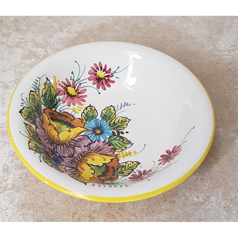 Tasse lisse, assiette creuse, bol. Saladier....