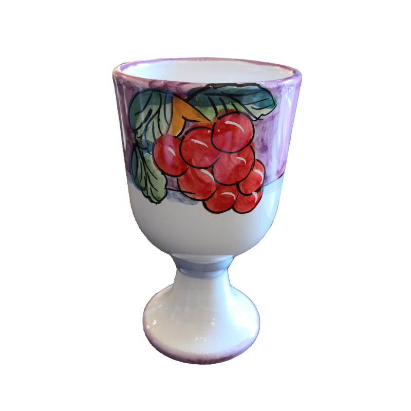 Línea frutal de fondo rosa caliciforme, pintada...