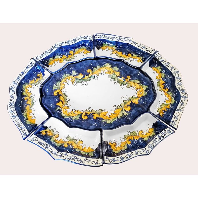 Appetizer set. Cold Dinner. 7 pieces. Baroque...