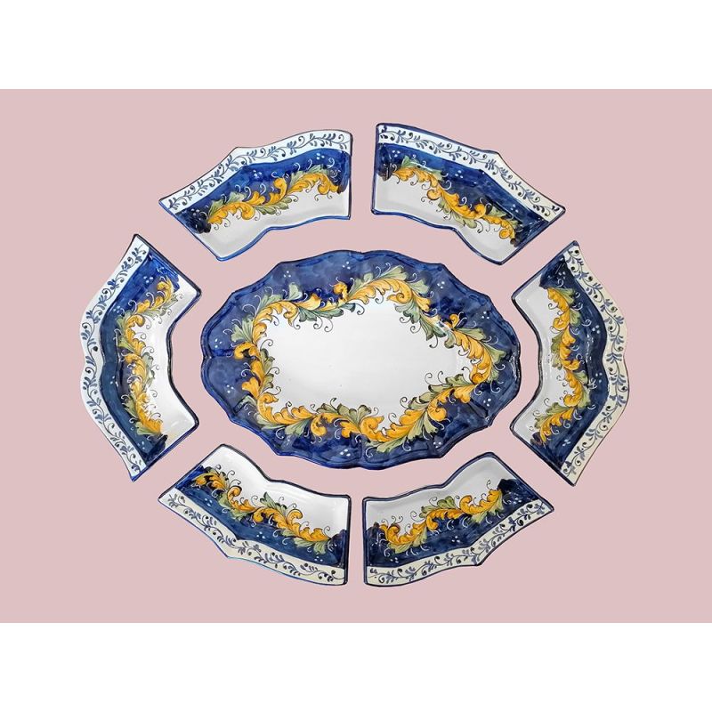 Appetizer set. Cold Dinner. 7 pieces. Baroque...