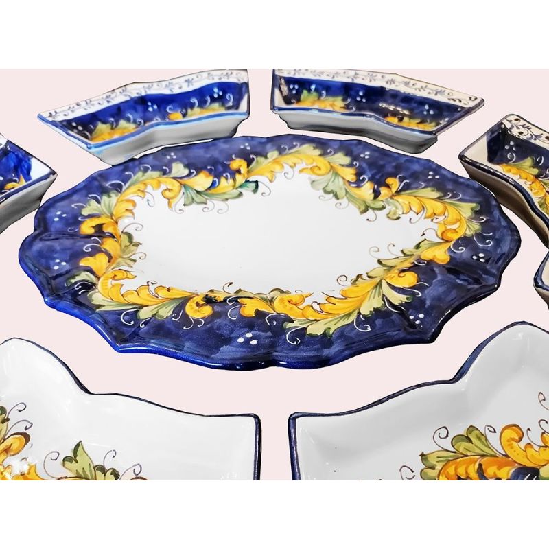 Appetizer set. Cold Dinner. 7 pieces. Baroque...