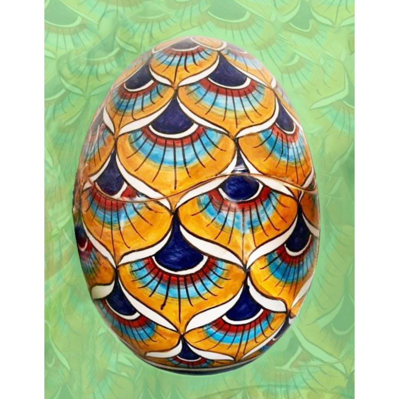 Huevos de Pascua coleccionables. en cerámica de...