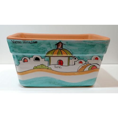 Rectangular Planter. Casette Line. Vietri ceramic.... 2