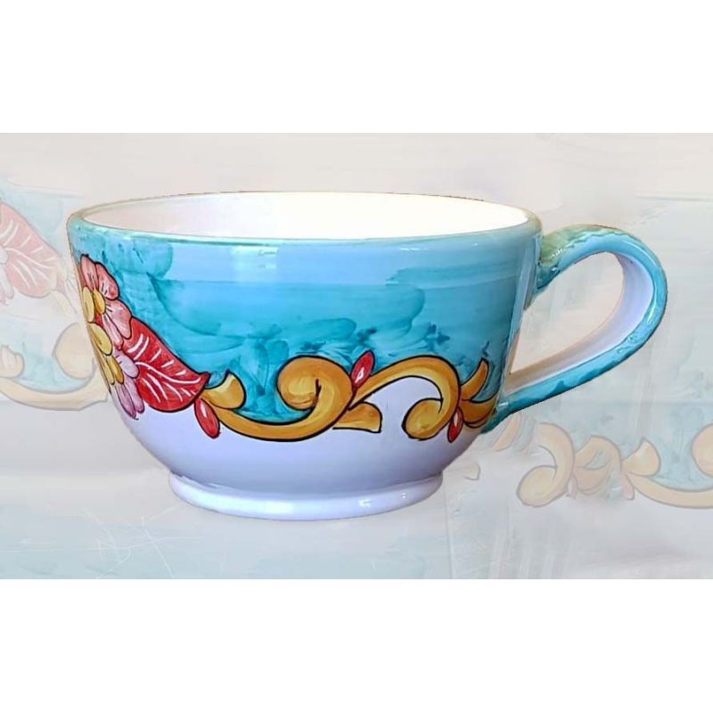 Cup pod holder. Baroque and Flowers....