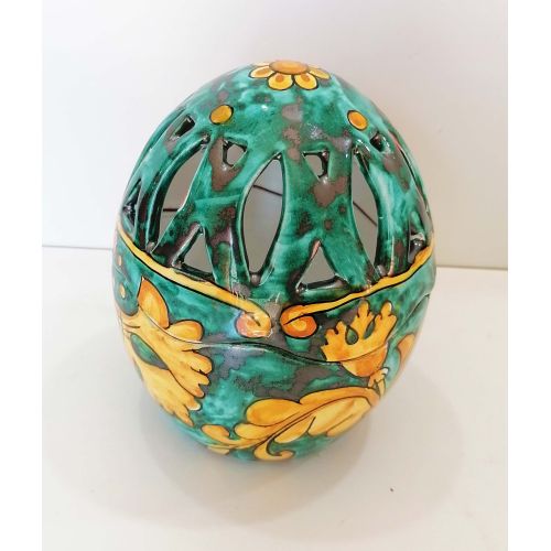 Collectible Easter eggs. In Vietri ceramic. Hand painted
