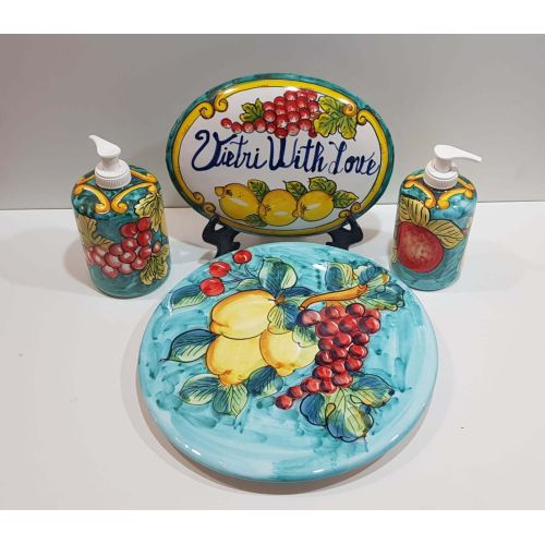 kitchen set Pot Rest, soap dispenser Fruit Line