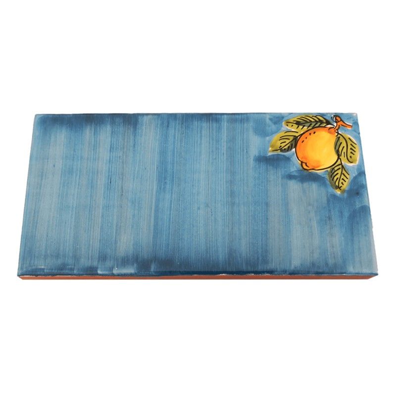 Mattonella Segnaposto Azzurra