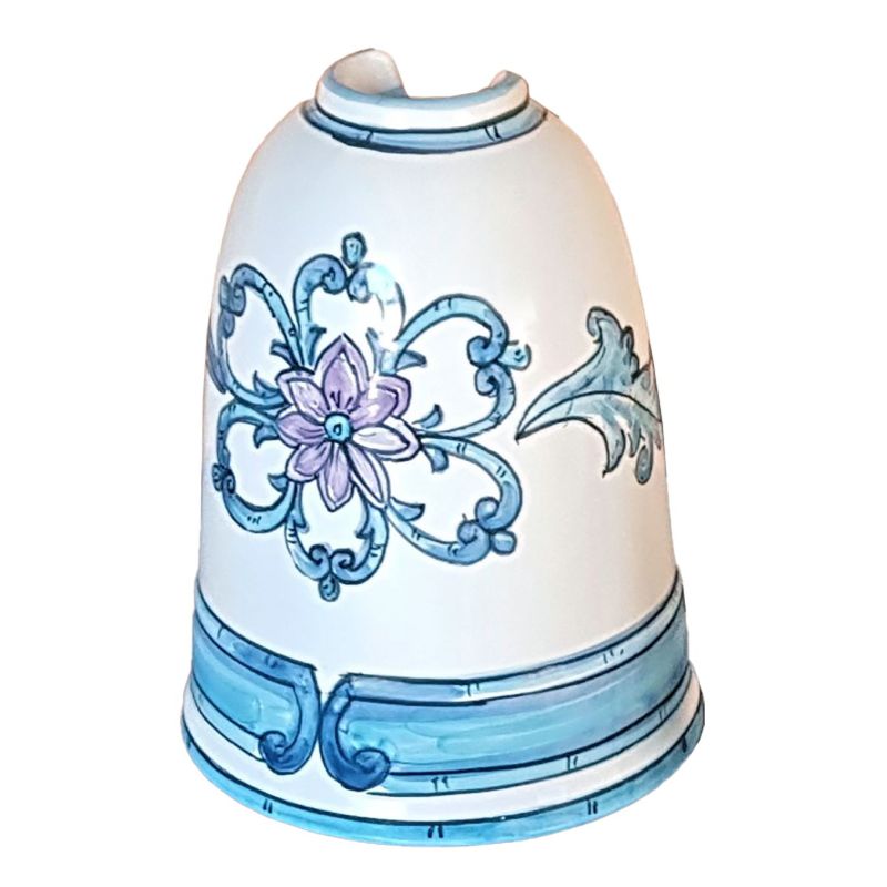 Brush holder WC white Background light blue...