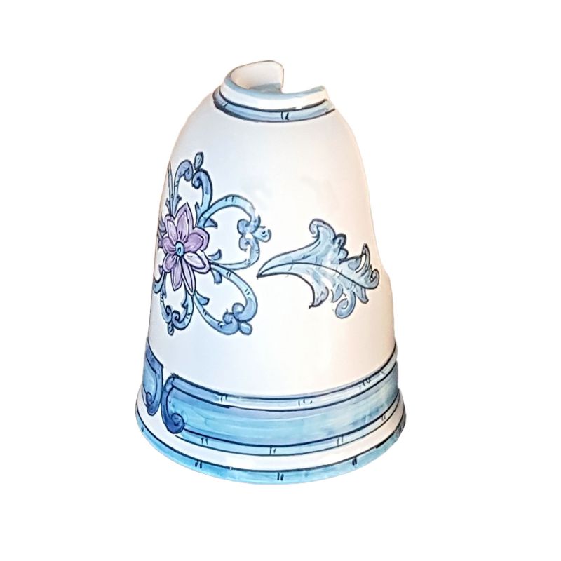 Brush holder WC white Background light blue...
