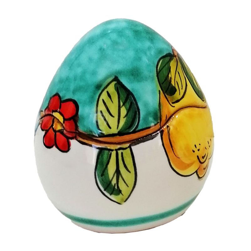 Easter Egg Flowers and Lemons Line. handpainted...
