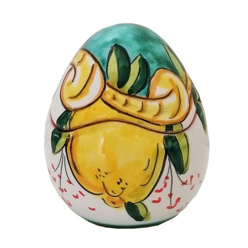 Easter Egg. handpainted Vietri ceramic.
