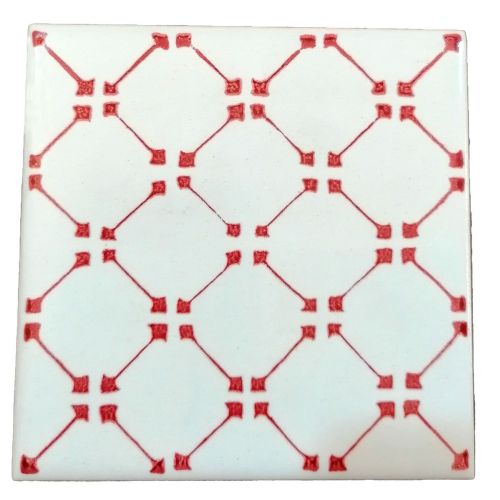 Mattonelle - piastrelle quadrate in ceramica vietrese dipinta a mano.