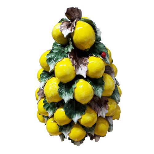 Arbre de Citrons. Céramique de Vietri. Peint à la Main.