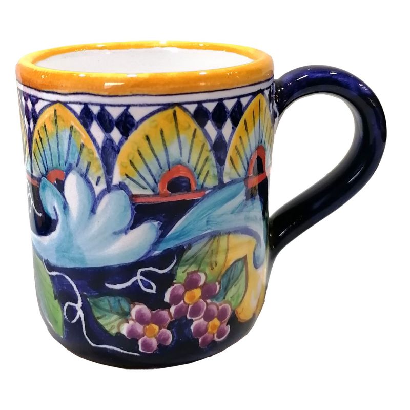 Taza MUG Línea Geométrica. Cerámica de Vietri....