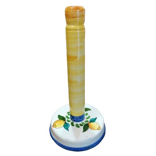 Roll Holder Lemos Line. handpainted Vietri ceramics