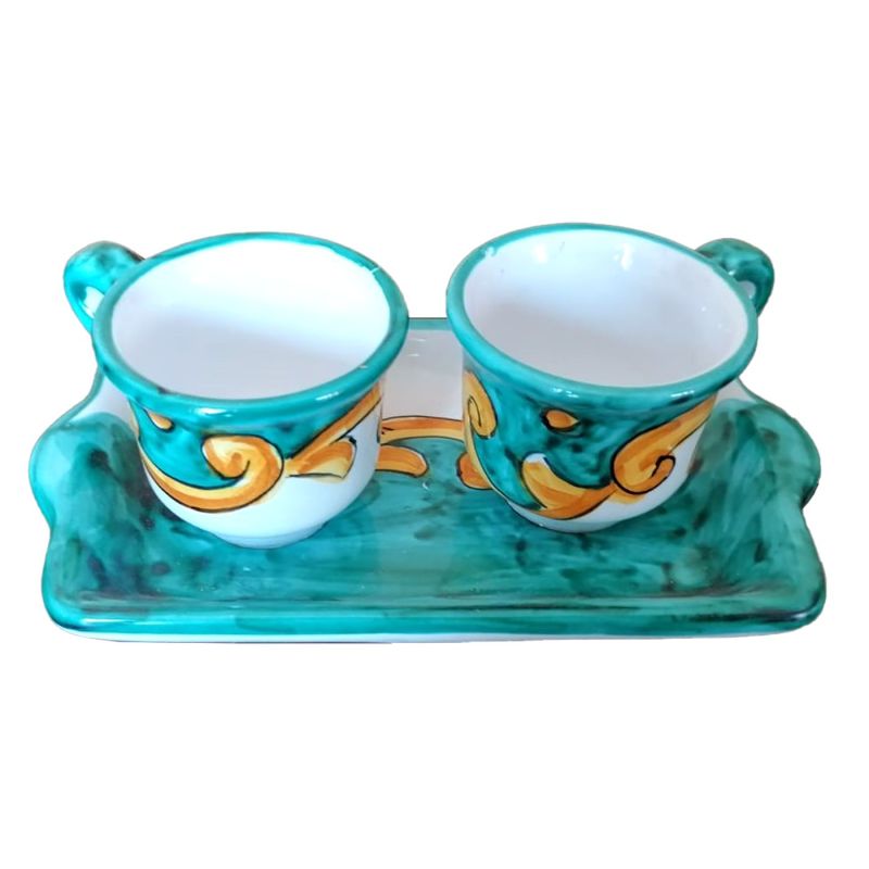 Service Tasses à Café et Plateau “Tête-à-Tête”...