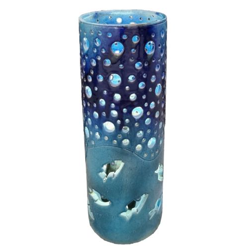 Floor Lamp Modern line. handpainted Vietri ceramic