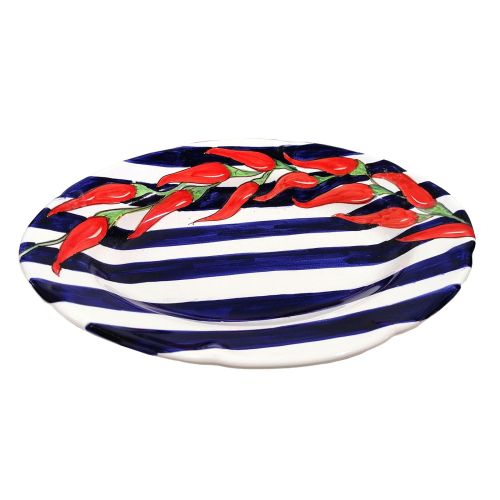 Piatto vassoio ovale smerlato. Piatto da portata. Linea... 2