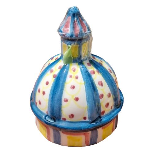 Basilica Dome handpainted Vietri ceramic