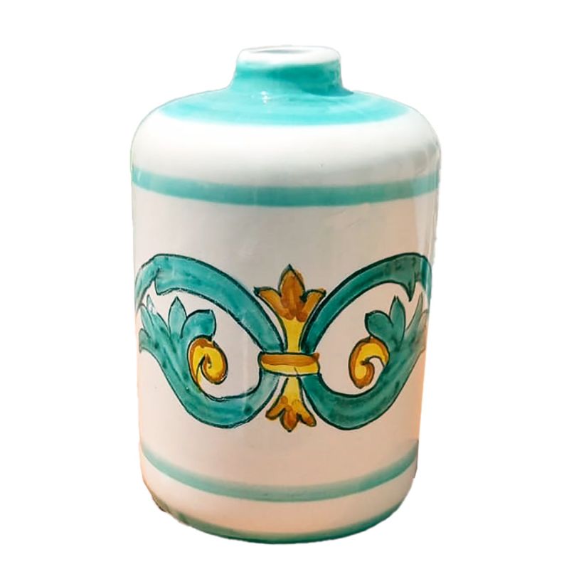 Soap dispenser. Baroque line. Vietri Ceramics