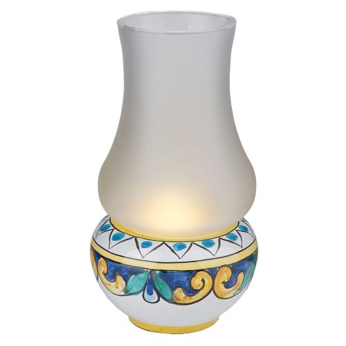 Bedside or Desk Lamp with ceramic body. Customizable Vietri Ceramics