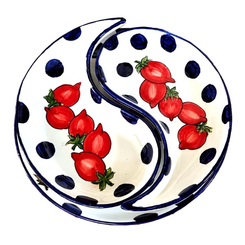 Antipastiera. Cena Fredda. 3 pezzi. Linea Orto....