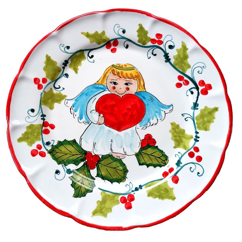 Plate. Christmas Line. Cake/Panettone Serving...