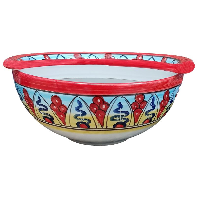 Sponzapane Porta Mozzarella decoro geometrico -...