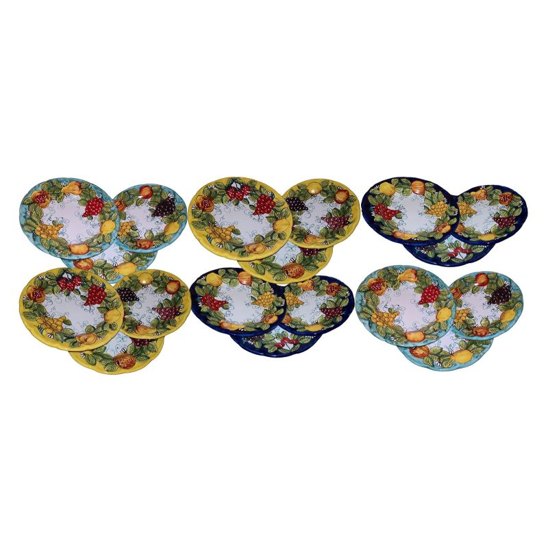 Placas de línea Fruttina en ceramica vietrese