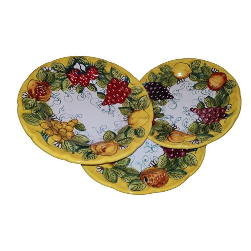 Placas de línea Fruttina en ceramica vietrese