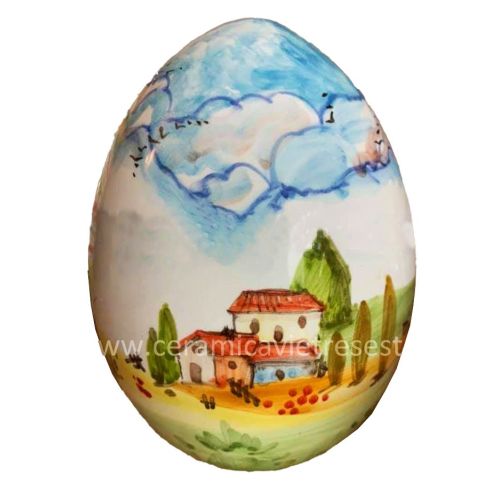 Oeufs de Pâques à collectionner. en céramique de Vietri....
