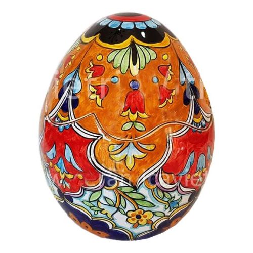 Huevos de Pascua coleccionables. en cerámica de Vietri. Pintado a mano