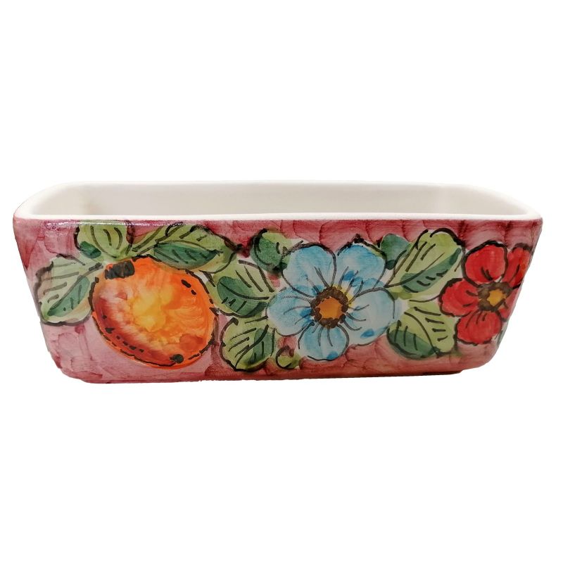 Mini jardinière rectangulaire. Céramique de...