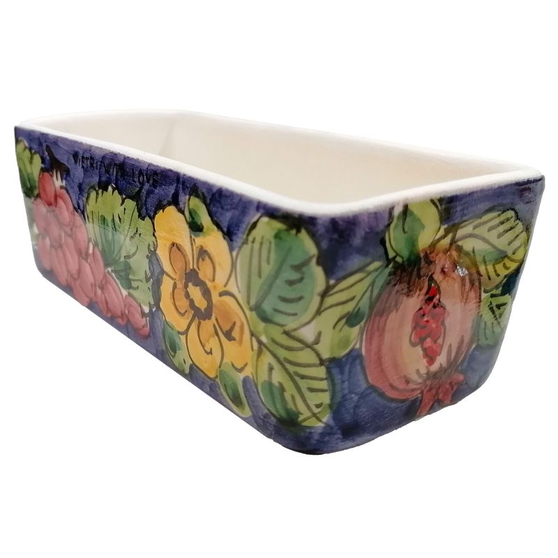 Mini jardinière rectangulaire. Céramique de...